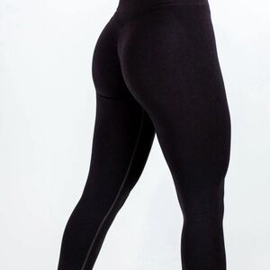 AUROLA Intensify 25” Seamless Scrunch Leggings – Black – Size XL